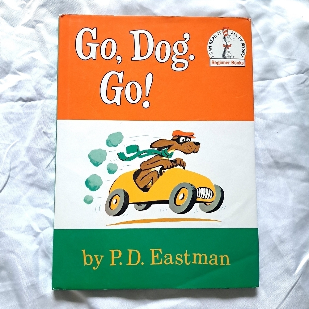 go dog go p.d eastman Hard Cover book and dust jacket khols